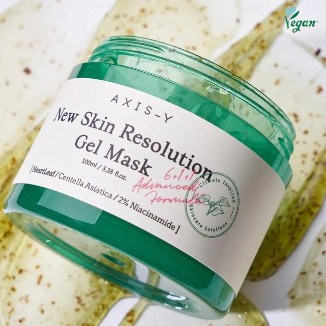 Маска AXIS-Y New Skin Resolution Gel Mask 100ml, фото 5 Маска AXIS-Y New Skin Resolution Gel Mask 100ml, фото 5